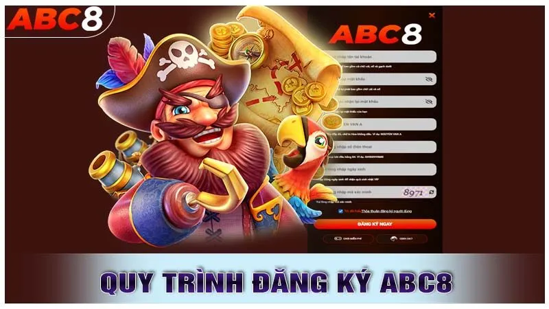 Hướng dẫn đăng ký tài khoản ABC8 chi tiết cho tân thủ